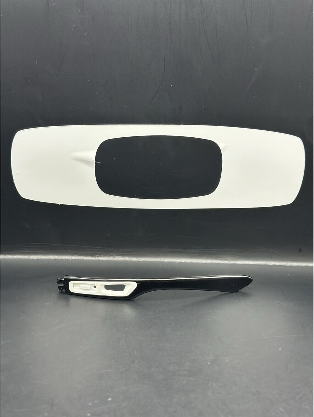 Oakley Dispatch II Polished Black OEM Left Replacement Arm(No Icon)